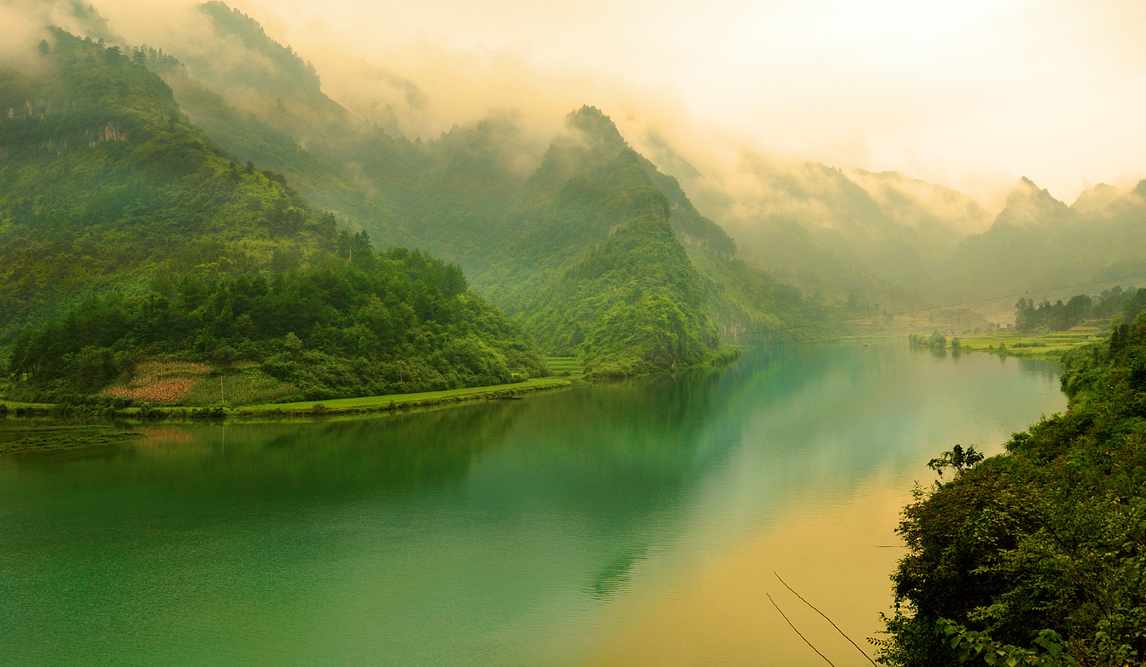 梦幻仙境——九龙洞观音山